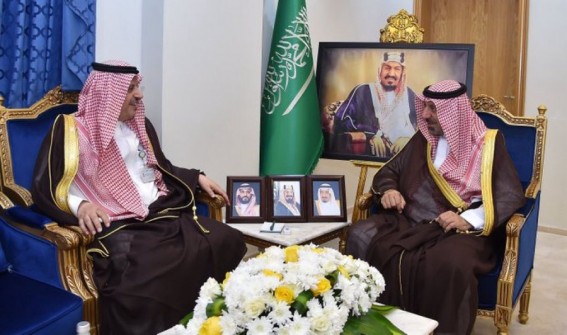 أمير نجران يستقبل مدير عام فرع الديوان العام للمحاسبة بالمنطقة