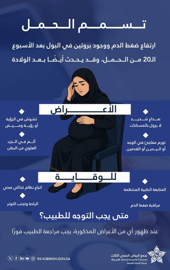 احمي نفسك وجنينك.. حملة توعوية في اليوم العالمي لتسمم الحمل