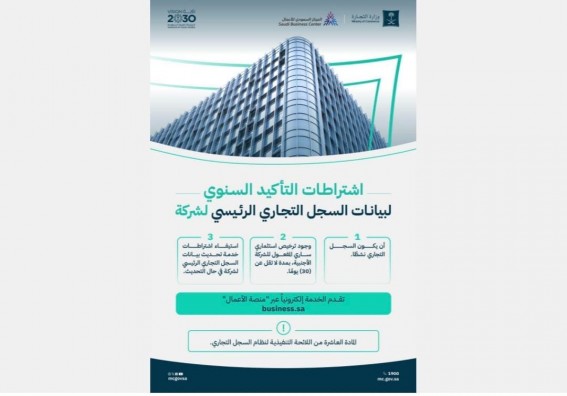 "التجارة": تعليق السجل التجاري بعد 90 يومًا من عدم التأكيد.. والشطب خلال عام "التجارة": تعليق السجل التجاري بعد 90 يومًا من عدم التأكيد.. والشطب خلال عام