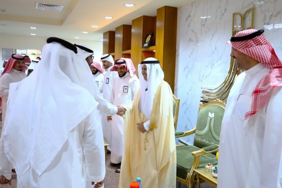 جامعة الحدود الشمالية تُقيم حفل معايدة بعيد الأضحى المبارك برعاية رئيسها