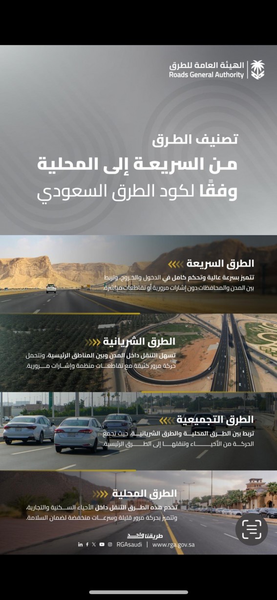 “كود الطرق السعودي”.. مرجع وطني لتعزيز جودة وكفاءة شبكة الطرق “كود الطرق السعودي”.. مرجع وطني لتعزيز جودة وكفاءة شبكة الطرق