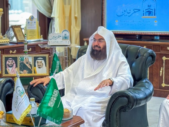 السديس يطلق مبادرات إثرائية نوعية وتعزيز رسالة المسجد النبوي الوسطية