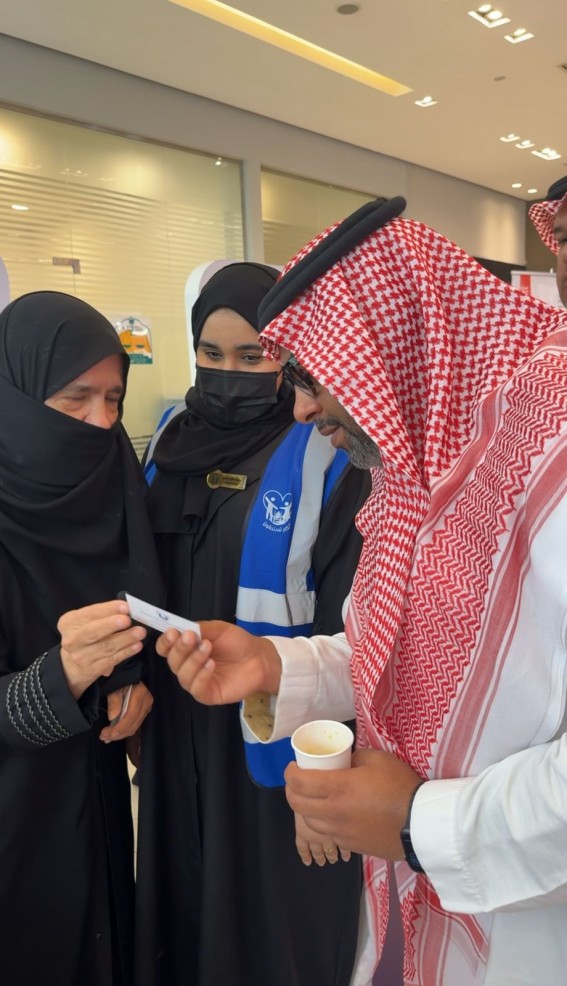 أمين العاصمة المقدسة يزور يوم السبت البنفسجي في غرفة مكة