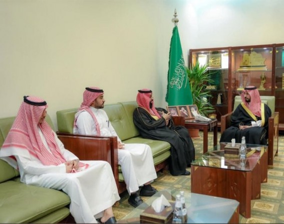 محافظ الدلم يستقبل مدير مستشفى إرادة