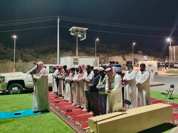 هيئة الأمر بالمعروف بالباحة تفعل المصلى المتنقل