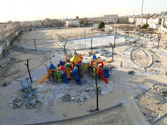 بلدية الجبيل تُنجز أكثر من 85٪ من مشروع تطوير حديقة حي الجوهرة بلدية الجبيل تُنجز أكثر من 85٪ من مشروع تطوير حديقة حي الجوهرة