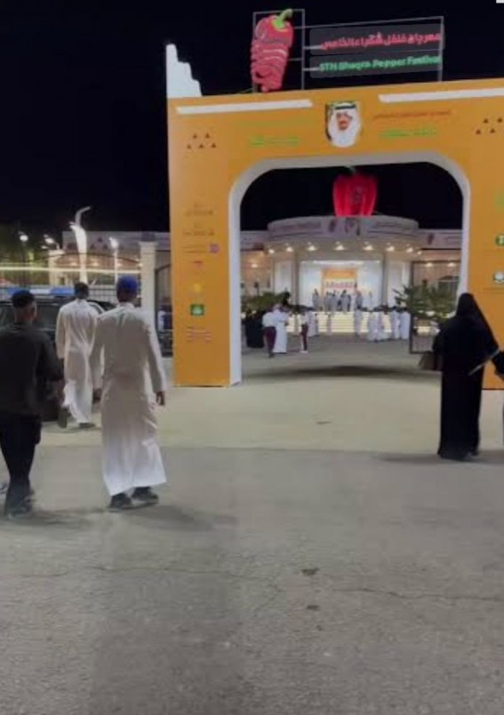 فلفل شقراء”.. نكهة الأرض وعبق المهرجان فلفل شقراء”.. نكهة الأرض وعبق المهرجان