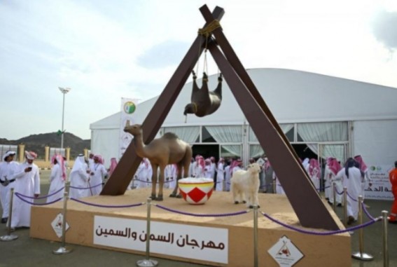 مهرجان السمن والسمين" ببلّحمر يحقق مبيعات تتجاوز 420 ألف ريال