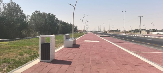 بلدية جوف بني هاجر تنتهي من تطوير المدخل الشمالي بمركز صلاصل