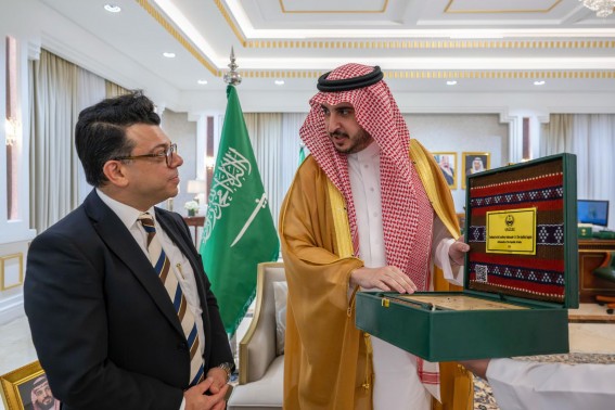 أمير منطقة الجوف يستقبل سفير جمهورية مالطا