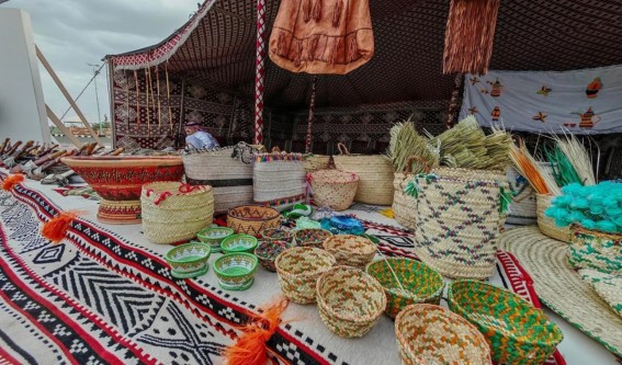 فعاليات الخيمة التراثية تجذب زوّار الملتقى الصحي السابع في بدر الجنوب