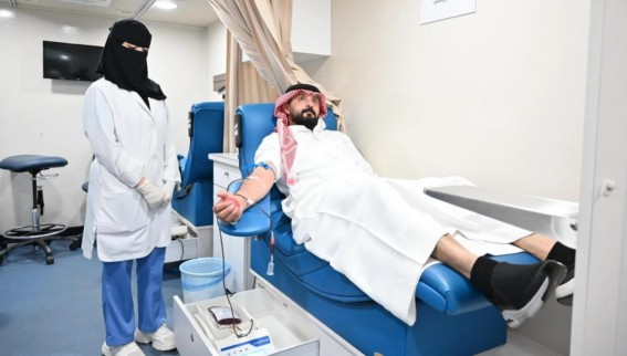 بيئة الباحة تشارك في حملة التبرع بالدم دعمًا للمبادرة الوطنية