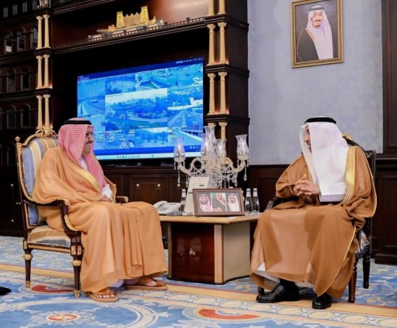 أمير الباحة يطّلع على مشاريع المياه الجديدة بالمنطقة