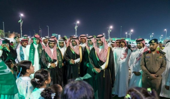محافظ صبيا يرعى احتفال الأهالي باليوم الوطني الـ95