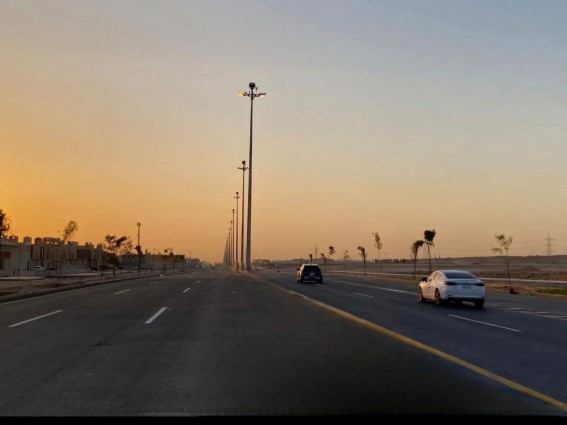 افتتاح الجسر الالتفافي الجديد من طريق ديراب إلى طريق النفود في حي عكاظ بالرياض افتتاح الجسر الالتفافي الجديد من طريق ديراب إلى طريق النفود في حي عكاظ بالرياض