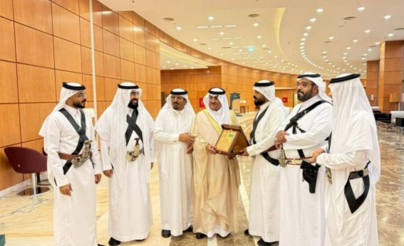 جمعية أكابر بعسير تحتفل باليوم الوطني 95 في نادي وزارة الداخلية