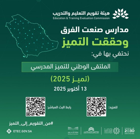 عسير تتألق بـ 32 مدرسة متفوقة في نتائج التقويم المدرسي