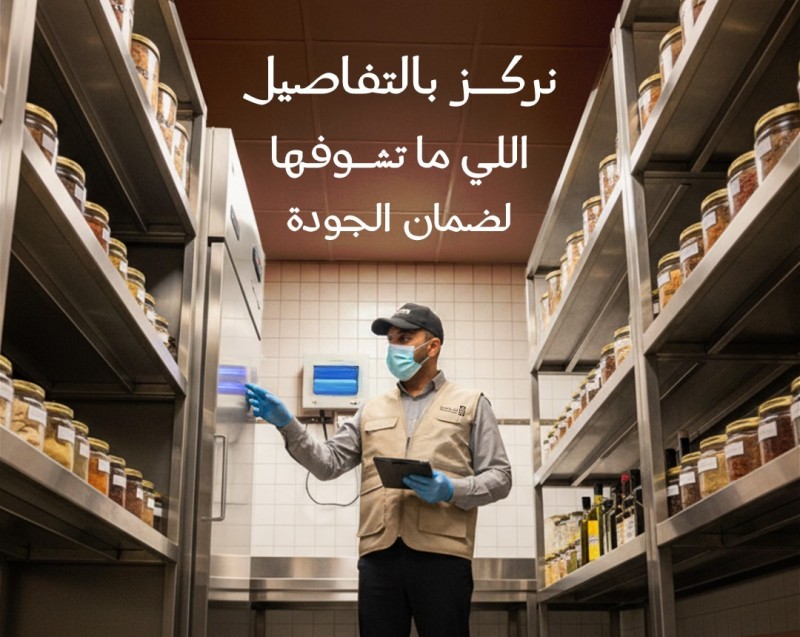 فرق أمانة عسير الرقابية تركز على بيئة التخزين وضمان الجودة