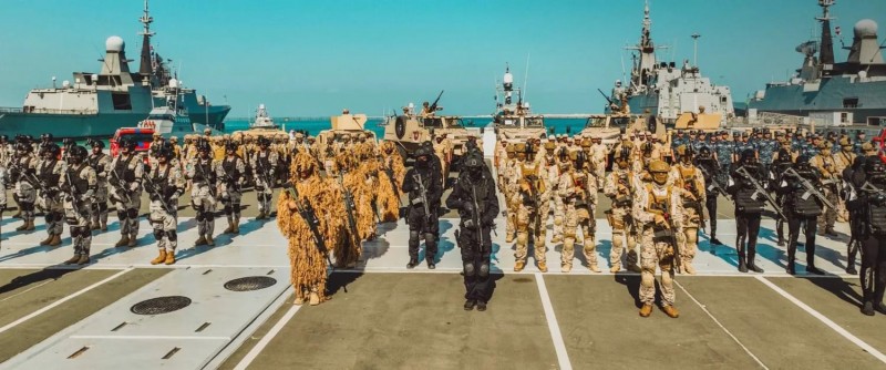 مناورات "الموج الأحمر 8" لتعزيز أمن البحر الأحمر