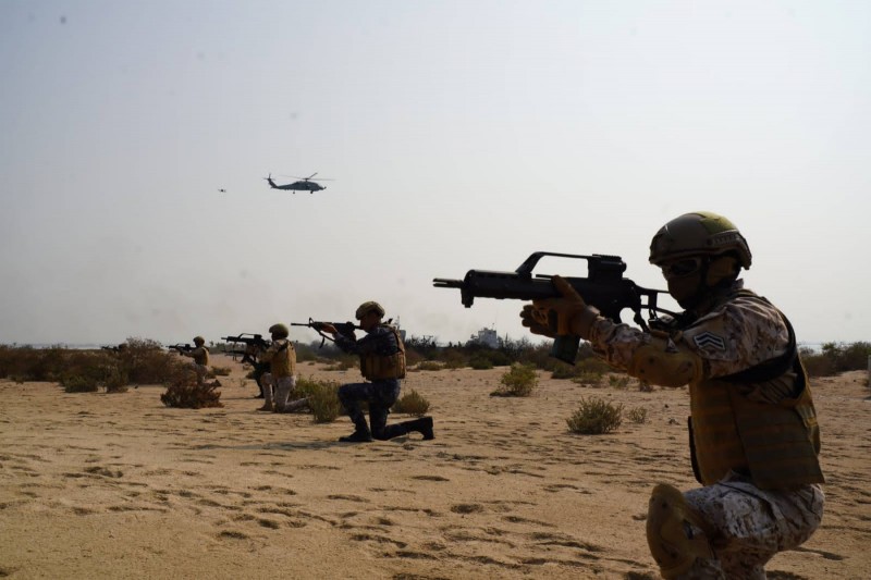 اختتام "الموج الأحمر 8" ورفع جاهزية القوات المشاركة اختتام "الموج الأحمر 8" ورفع جاهزية القوات المشاركة