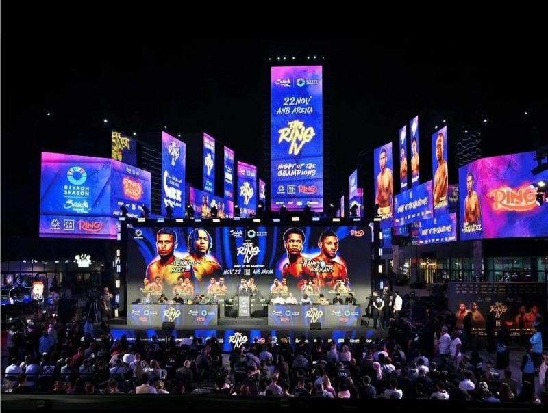 مؤتمر The Ring IV يشعل حماس موسم الرياض قبل ليلة الأبطال