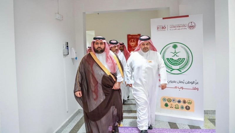 أمير جازان يتفقد عمليات التطوير في وكاله الشؤون الأمنية
