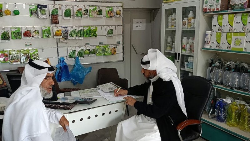 لجنة توطين نجران تواصل جولات المتابعة على المنشآت الزراعية