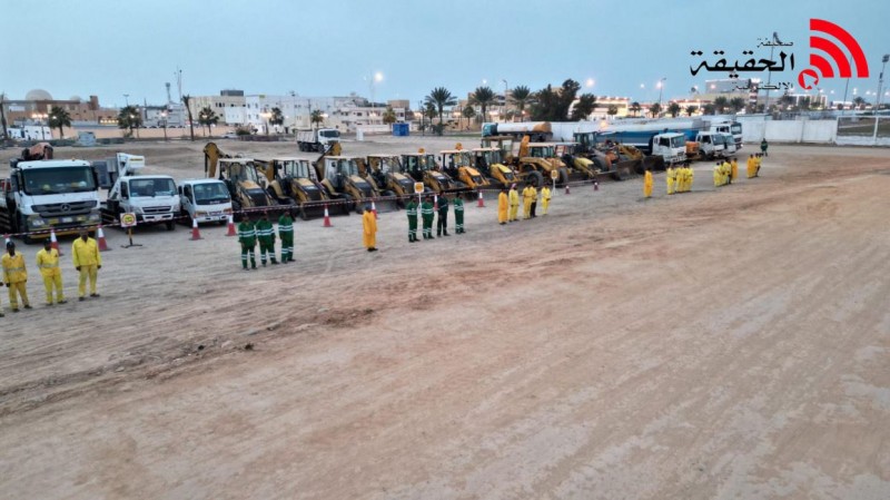 بلدية محافظة أملج ترفع جاهزيتها الميدانية لموسم الأمطار