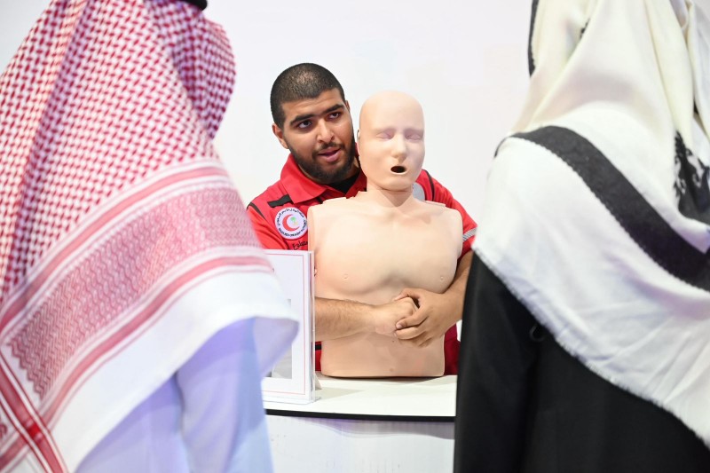 إحصاءات تطوع الهلال الأحمر بمكة المكرمة خلال نوفمبر 2025