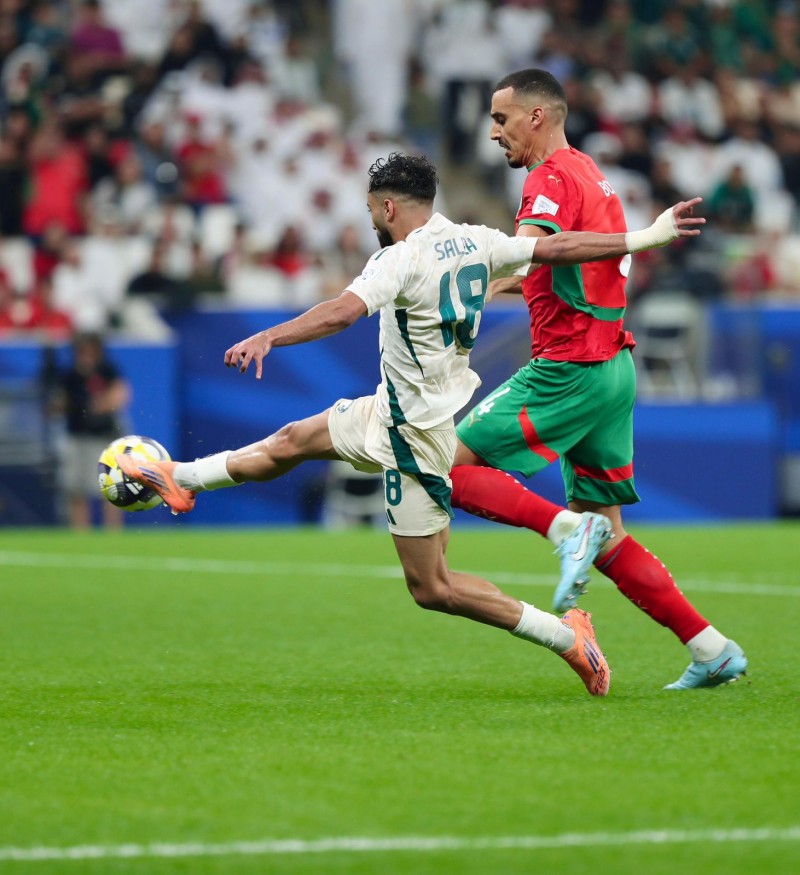 البركاوي يقود المغرب لتجاوز السعودية.. وعُمان تودّع كأس العرب من الباب الضيق