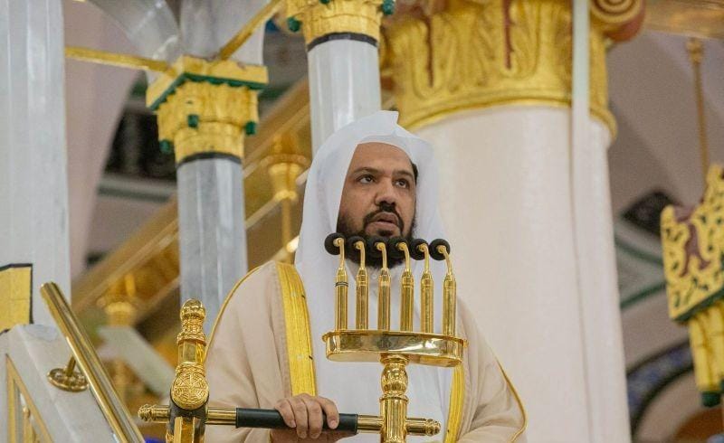 الحذيفي: خُلُق النبي ﷺ قرآنٌ يُتلى وقدوةٌ خالدة