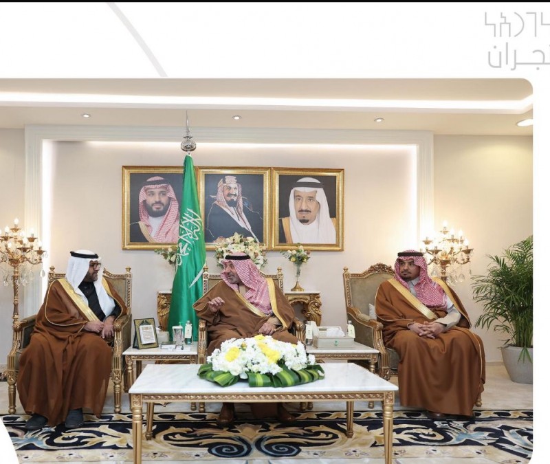 أمير منطقة نجران يستقبل رئيس الهيئة العامة للإحصاء