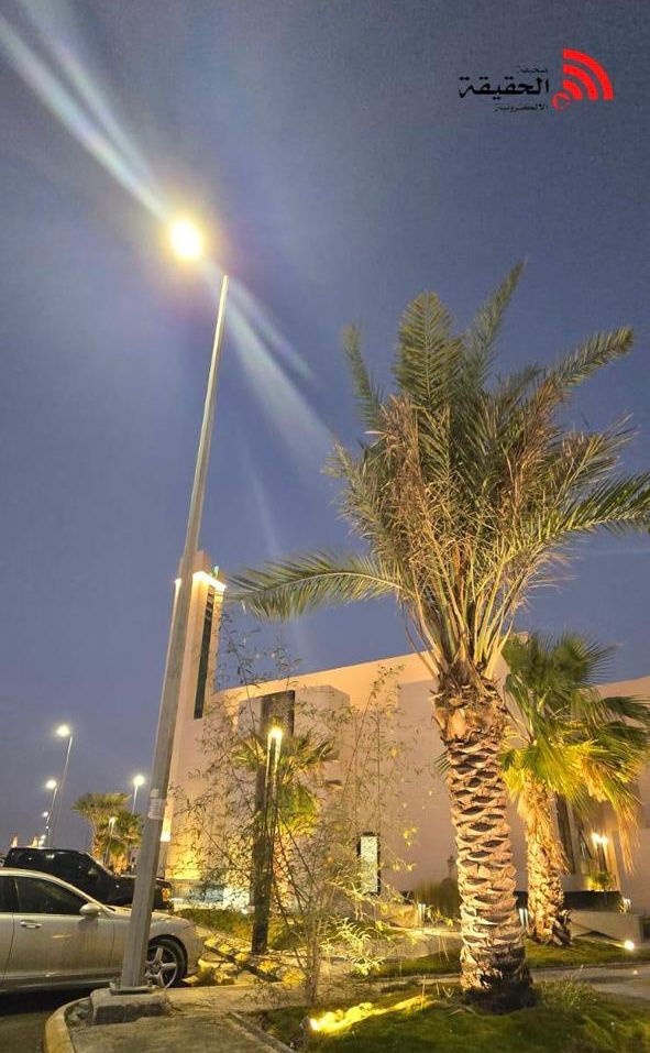 بلدية الخبر تطلق الإنارة في حي الشراع بمشاركة عدد من الجهات الخدمية