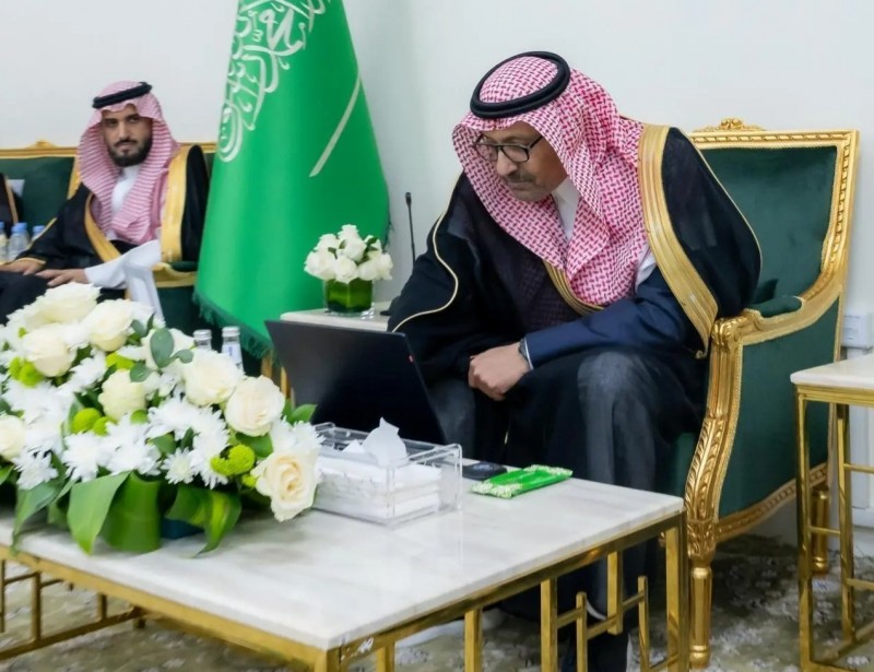 أمير الباحة يدشّن مركز التحكم والتدخل السريع بعقبة الباحة