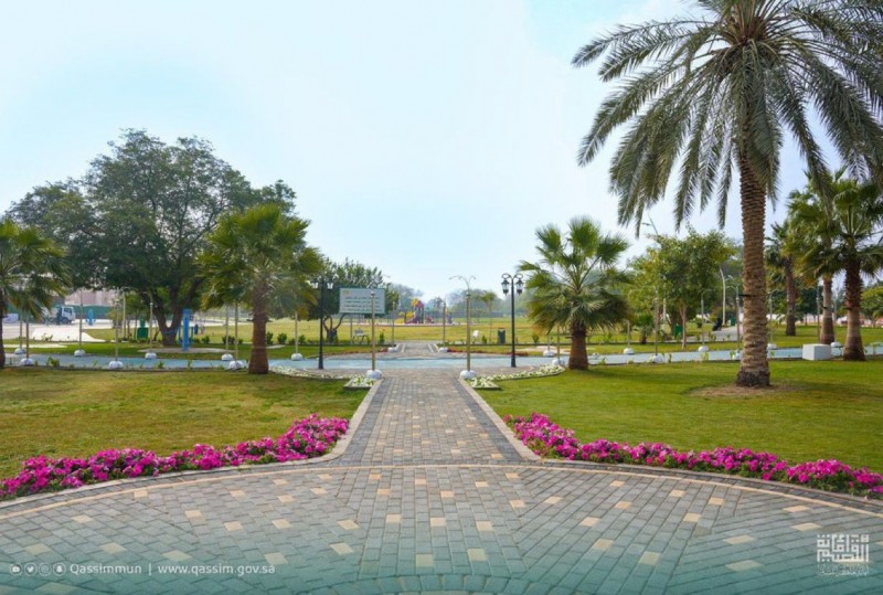 أمانة منطقة القصيم توفر مساحات خضراء ومرافق مهيأة لأوقات مليئة بالراحة والبهجة