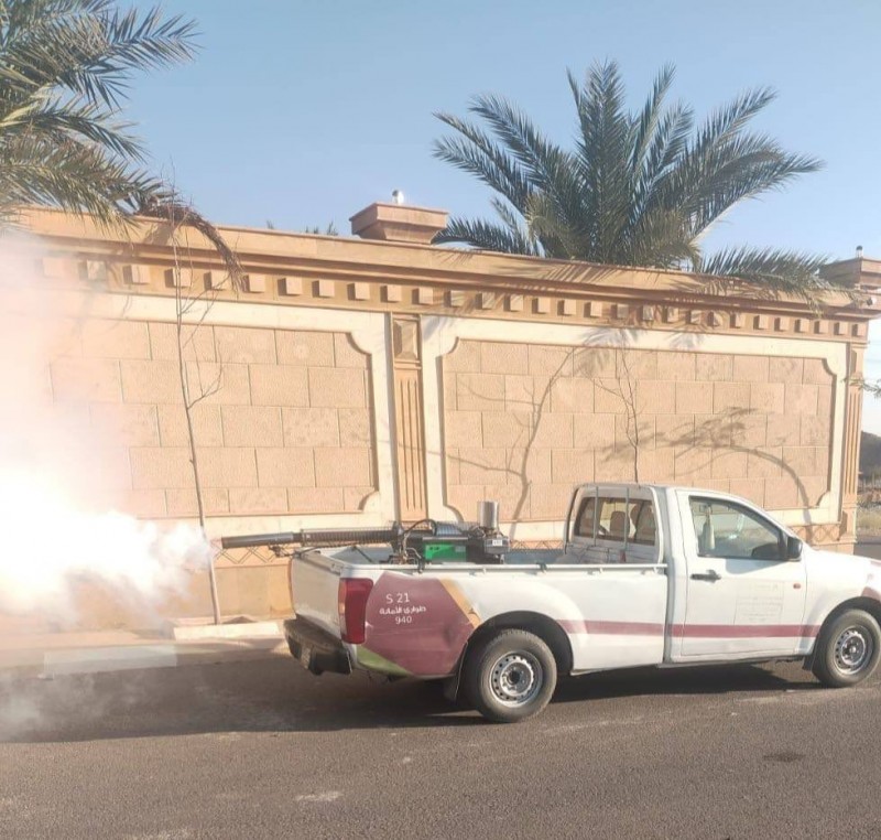 أمانة نجران تكثف جهود مكافحة آفات الصحة العامة