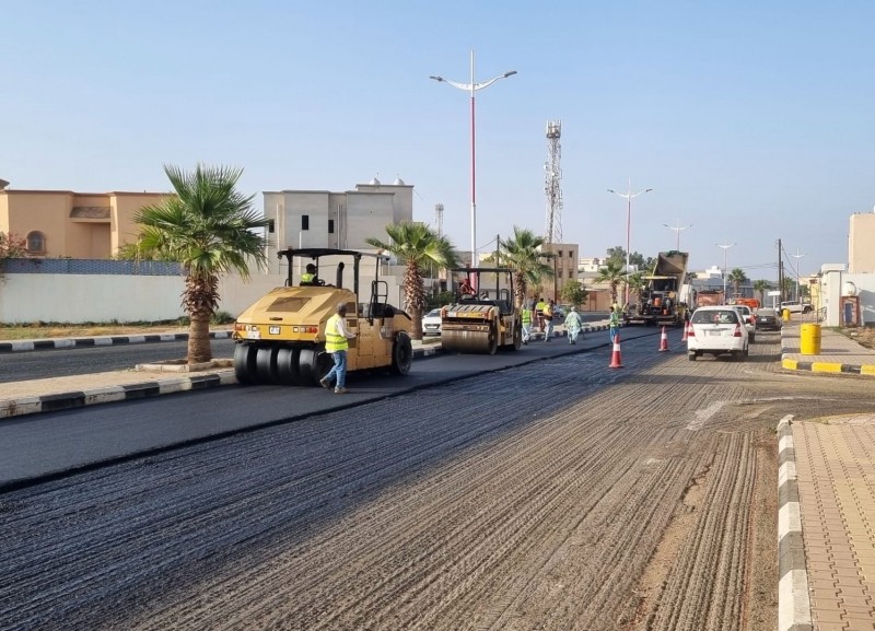 أمانة جازان تواصل تطوير الطرق والسفلتة أمانة جازان تواصل تطوير الطرق والسفلتة