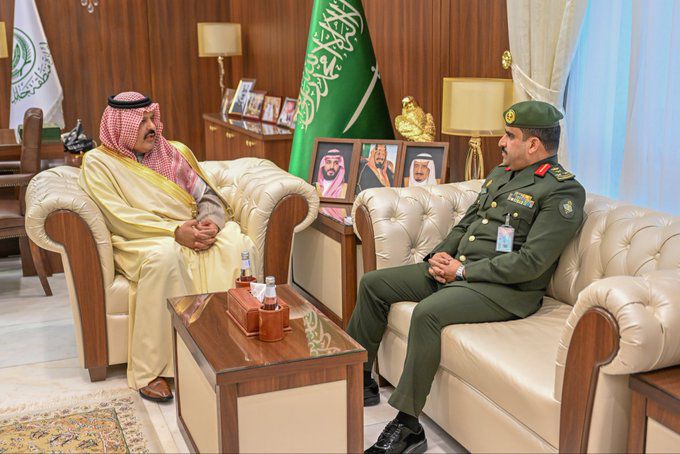 سمو أمير حائل يستقبل مدير جوازات المنطقة المكلّف حديثًا