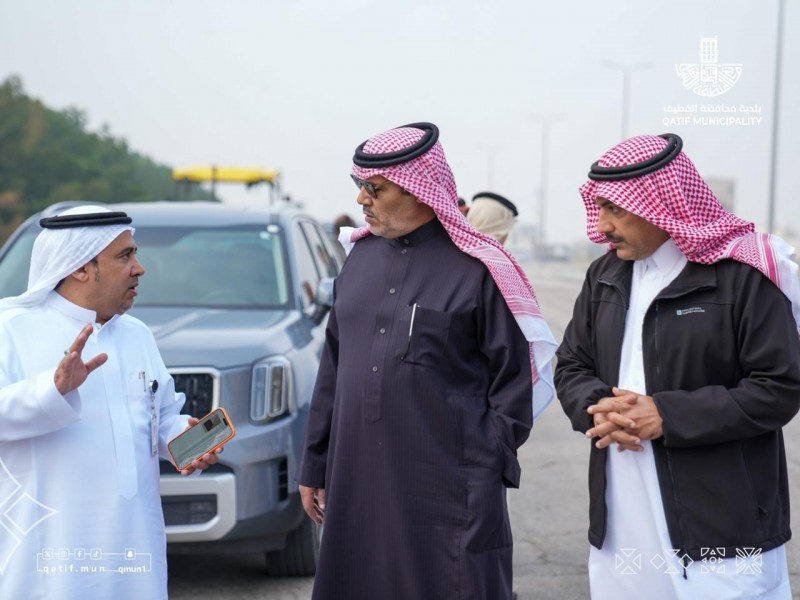 رئيس بلدية القطيف يتفقد عددًا من المشاريع الخدمية والتنموية بالمحافظة