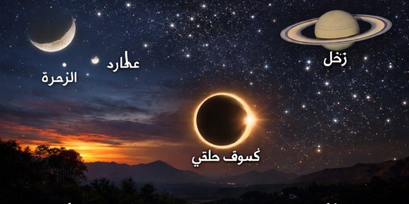 ظواهر فلكية تميّز سماء فبراير