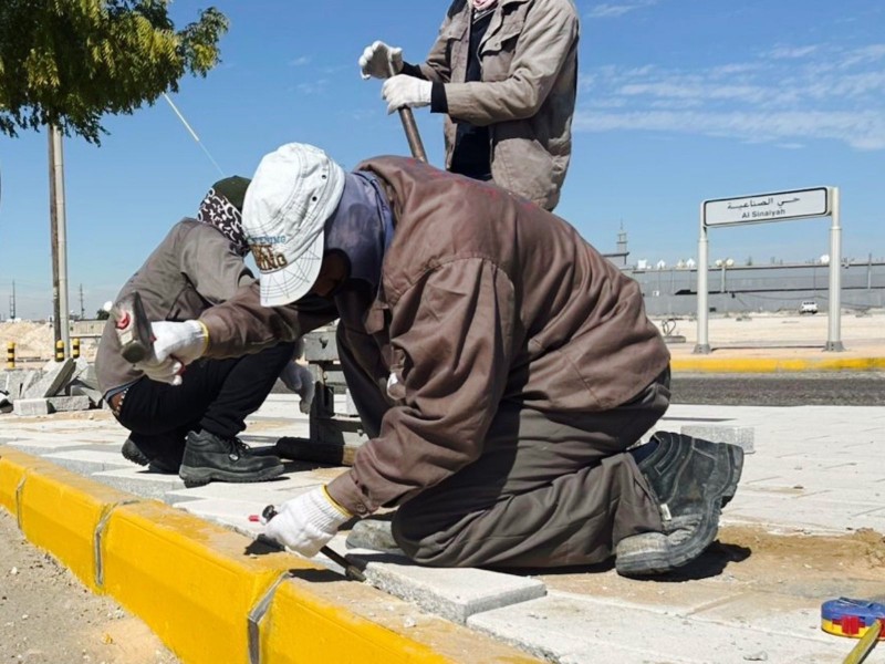 أمانة الشرقية تكشف عن جهودها في أعمال تحسين المشهد الحضري