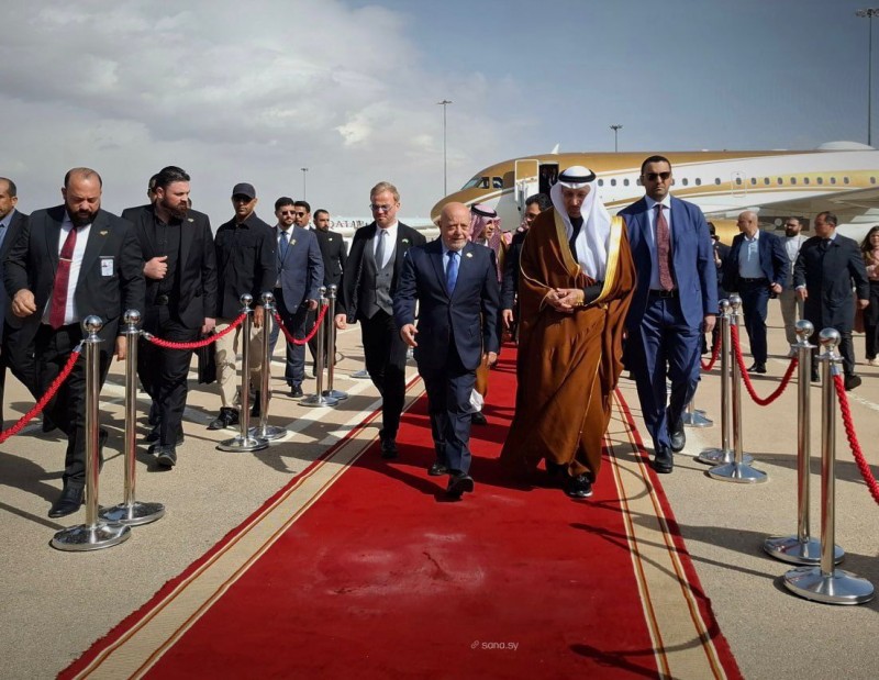 وفد اقتصادي سعودي يصل دمشق برئاسة الفالح لتوقيع اتفاقيات مشتركة