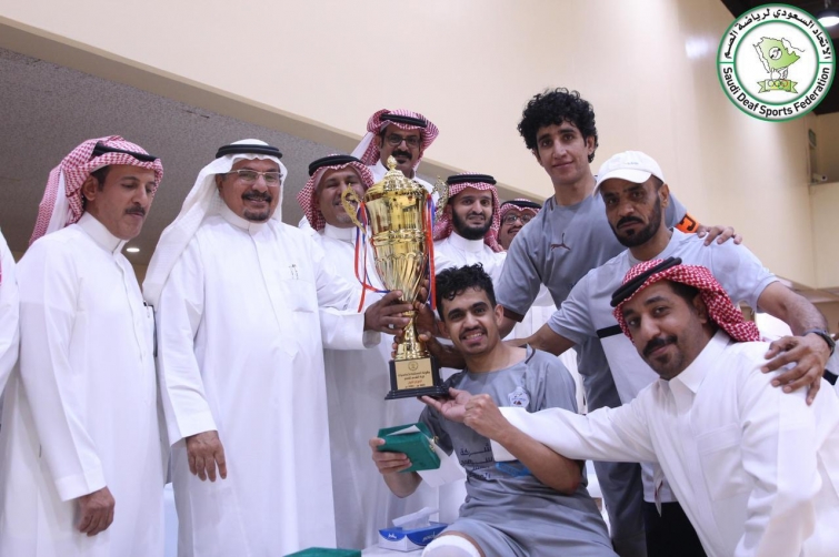 القطيف ثانياً والطائف ثالثاً مركز حائل للصم بطل بطولة المملكة لخماسيات كرة القدم