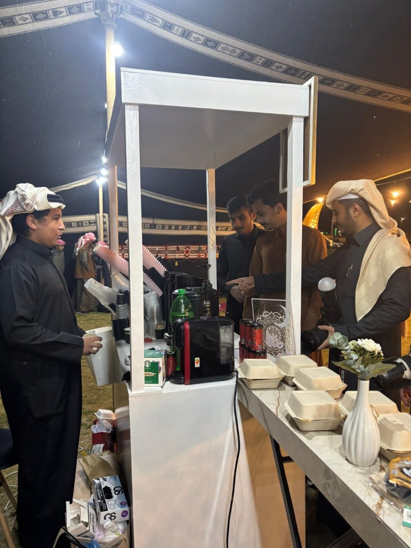 ليالي رمضان في العويقيلة تجمع الأهالي بفعالية بسطة خير