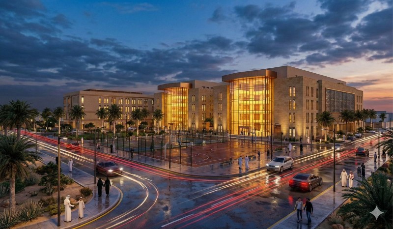 تطوير مدينة قدرة للخدمات الإنسانية في حي الرمال بالرياض