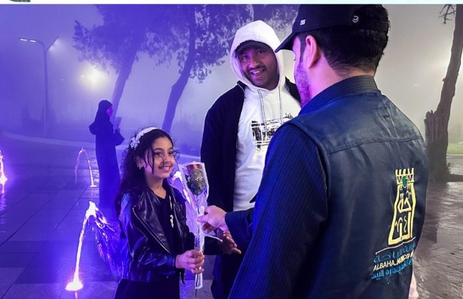 قامت أمانة منطقة الباحة ببهجة زوار منتزه رغدان خلال العيد