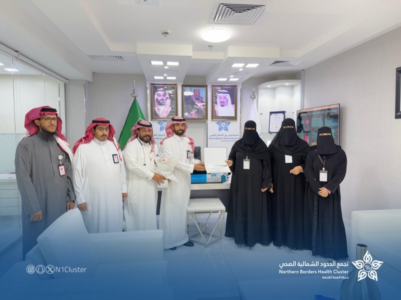 برج الشمال يعايد المرضى بعيد الفطر