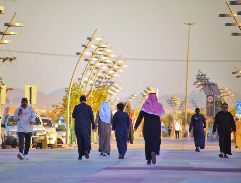 متنزهات حائل تشهد إقبالًا متزايدًا خلال عيد الفطر