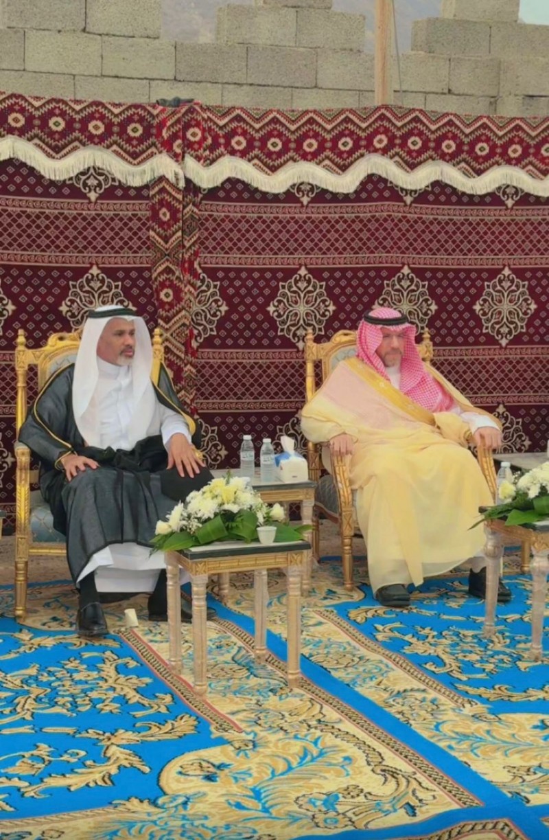 احتفاء قبيلة الأشراف آل جازان بالشيخ هزاع العبدلي