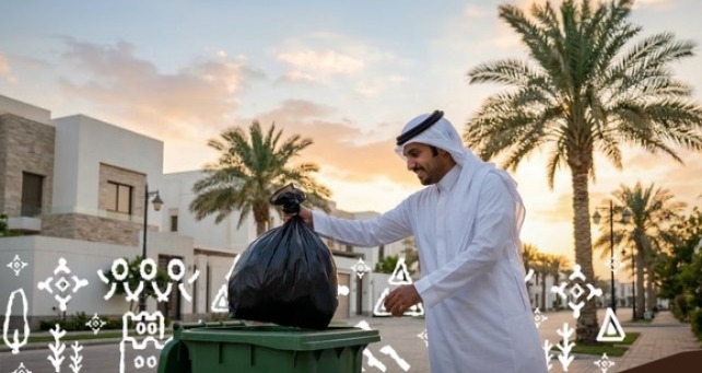 الالتزام بمواعيد رفع النفايات يعزز نظافة الأحياء في عسير